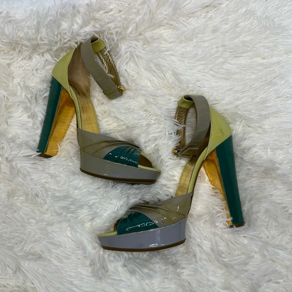 Miu Miu platform heels